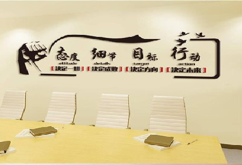  龙游企业文化墙主要展示什么？