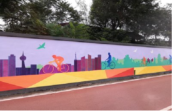  龙游墙体彩绘-围墙