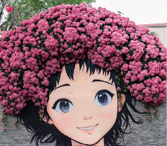  龙游墙体彩绘-网红墙打卡