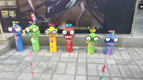  龙游商业区彩绘