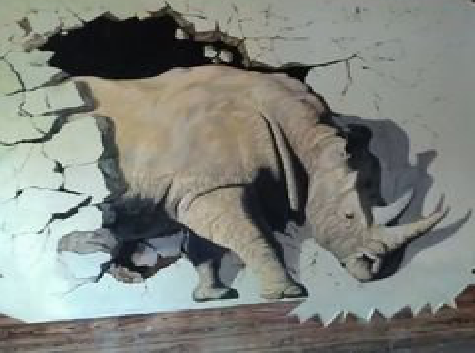  龙游在墙绘中，如何绘制3D效果？