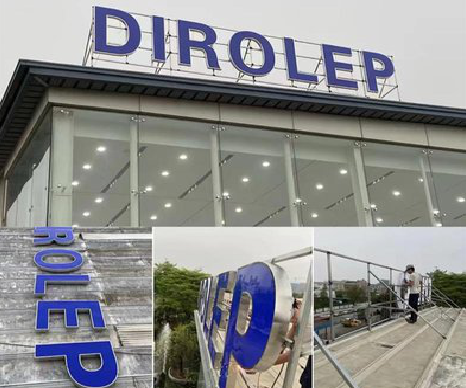  龙游楼顶发光字安装的注意事项。